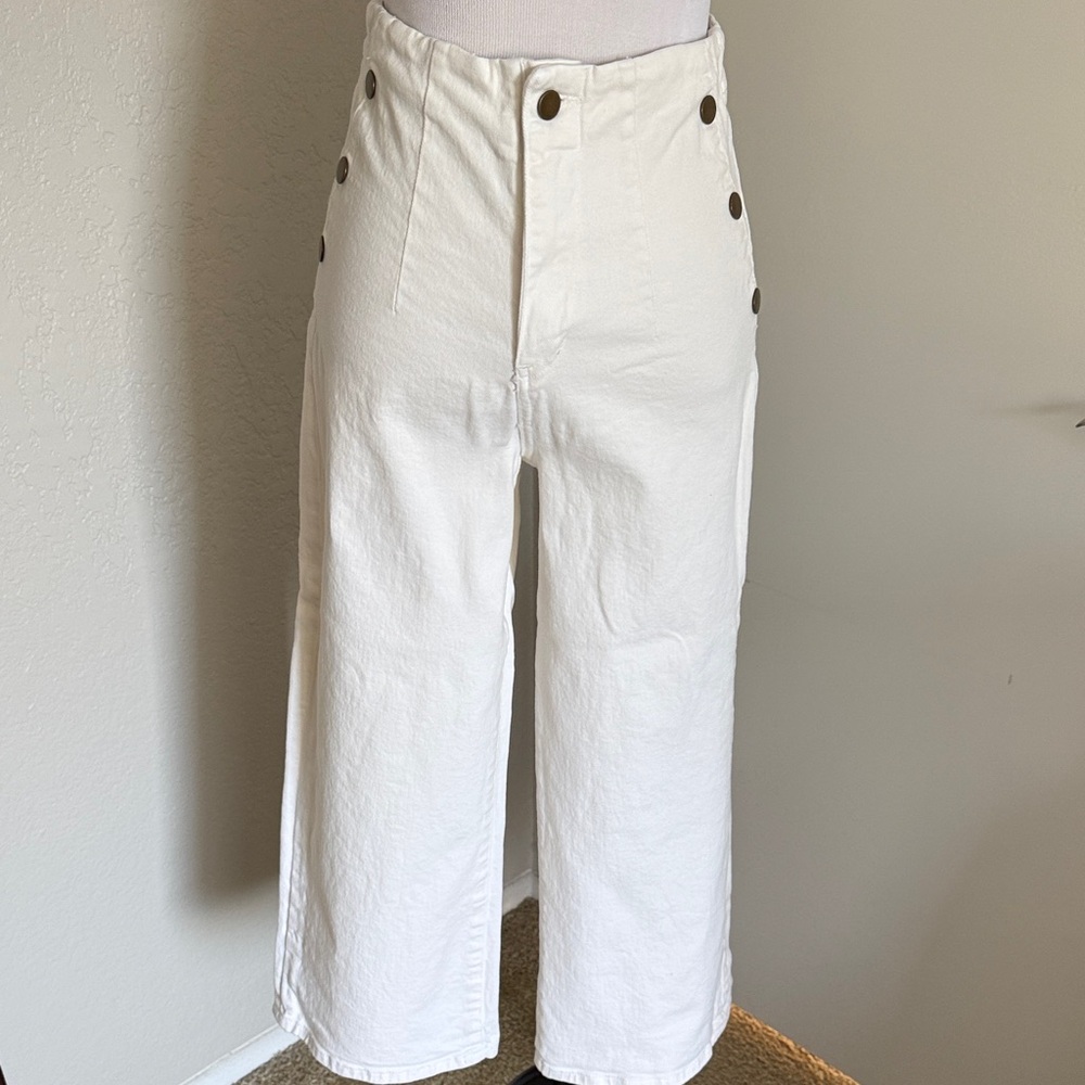 Bohme White High Rise Women Jeans
